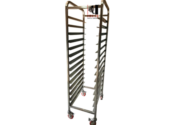 SS. Tray Rack Trolley