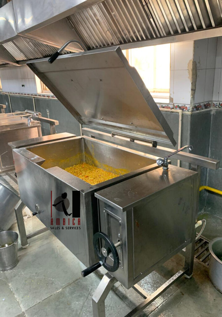 Tilting Pan Open – Insulated