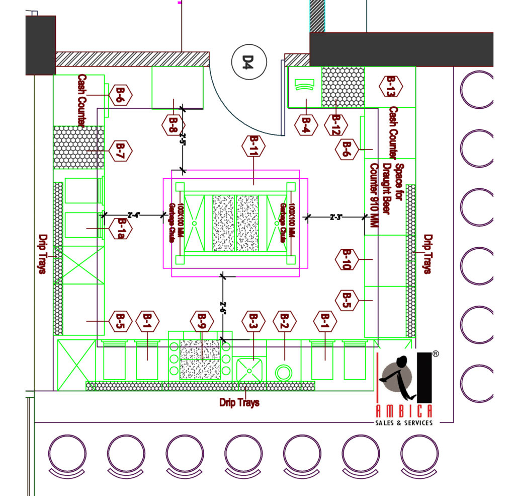 Bar Layout Plan