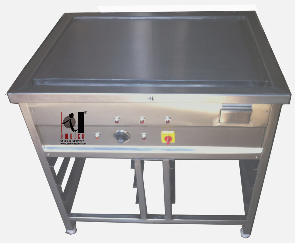 Electric Teppanyaki with pan slide