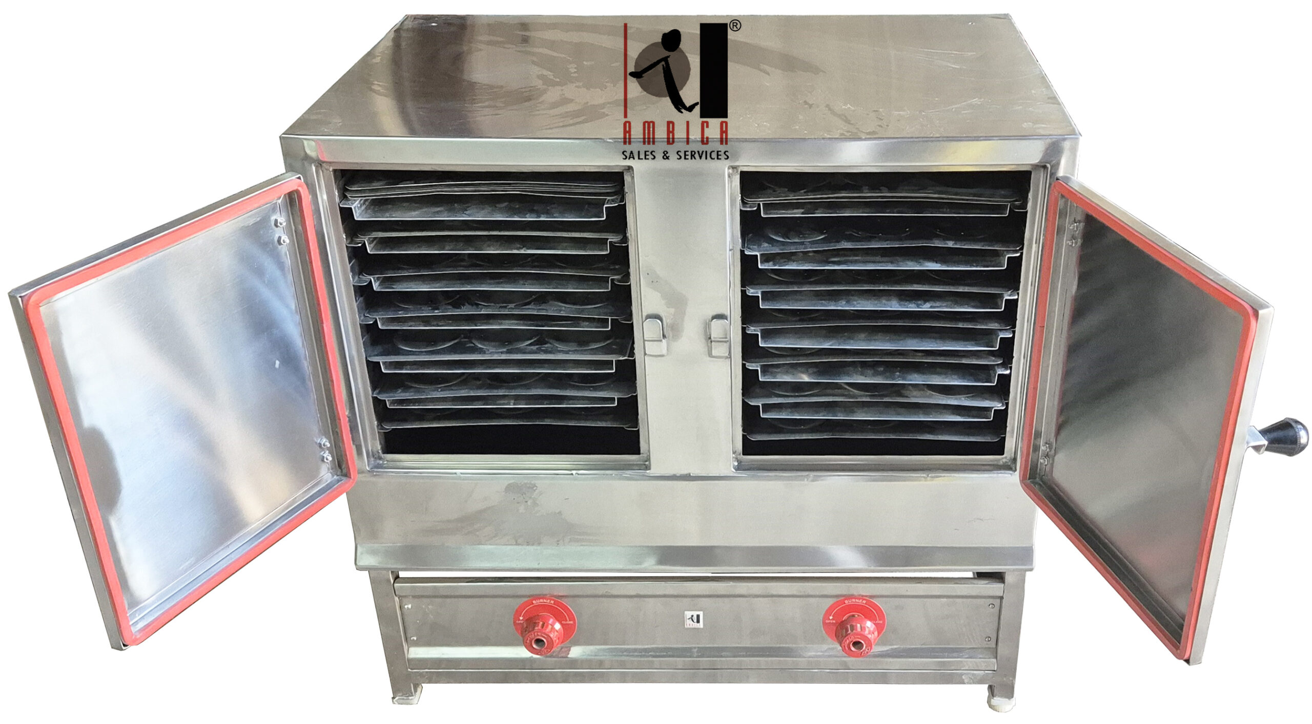 Idli Steamer 2 Deck- Open
