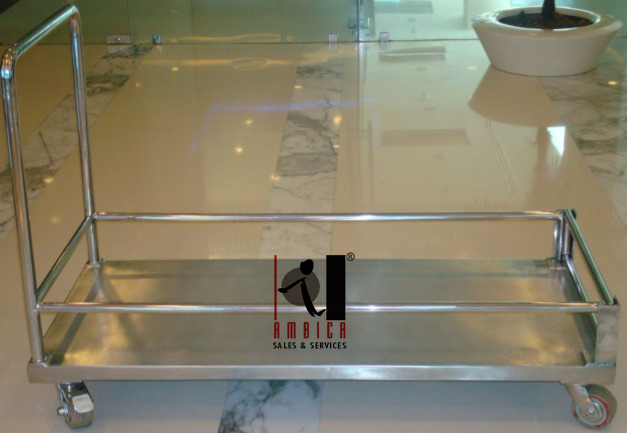 Platform Trolley with Removable Grid