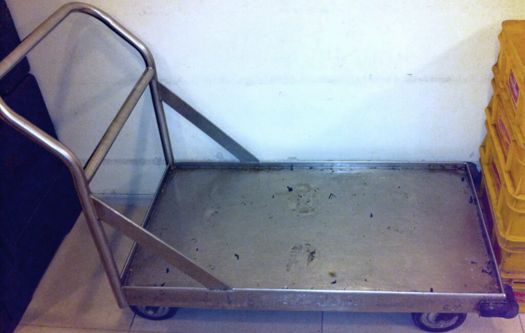 Platform Trolley with skirting